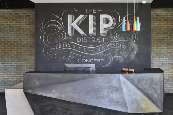Image of Front Entrance designed by 52 PickUp Inc for The Kip project by Concept developments.